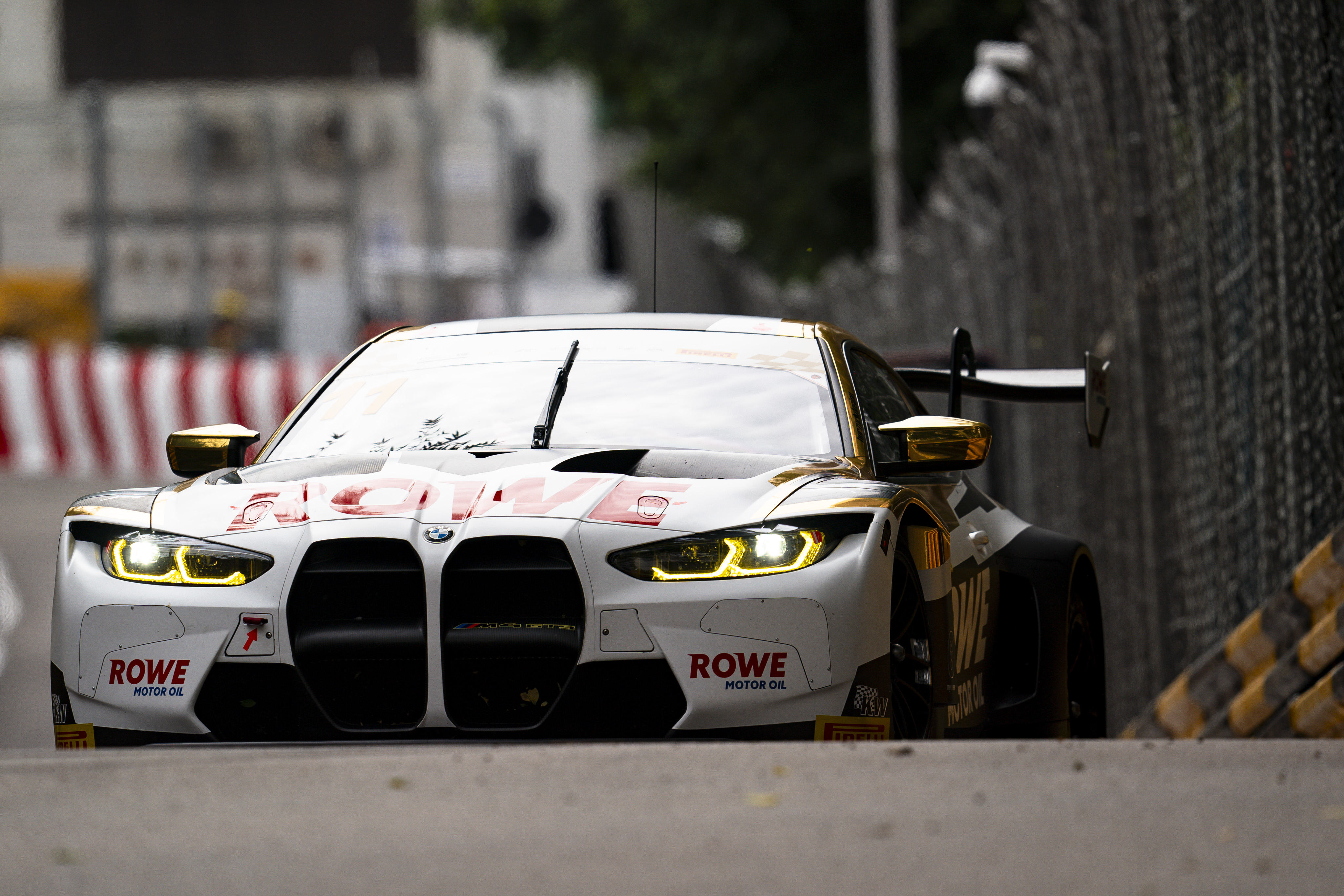 FIA GT World Cup: Augusto Farfus takes the BMW M4 GT3 to the podium on the streets of Macau.