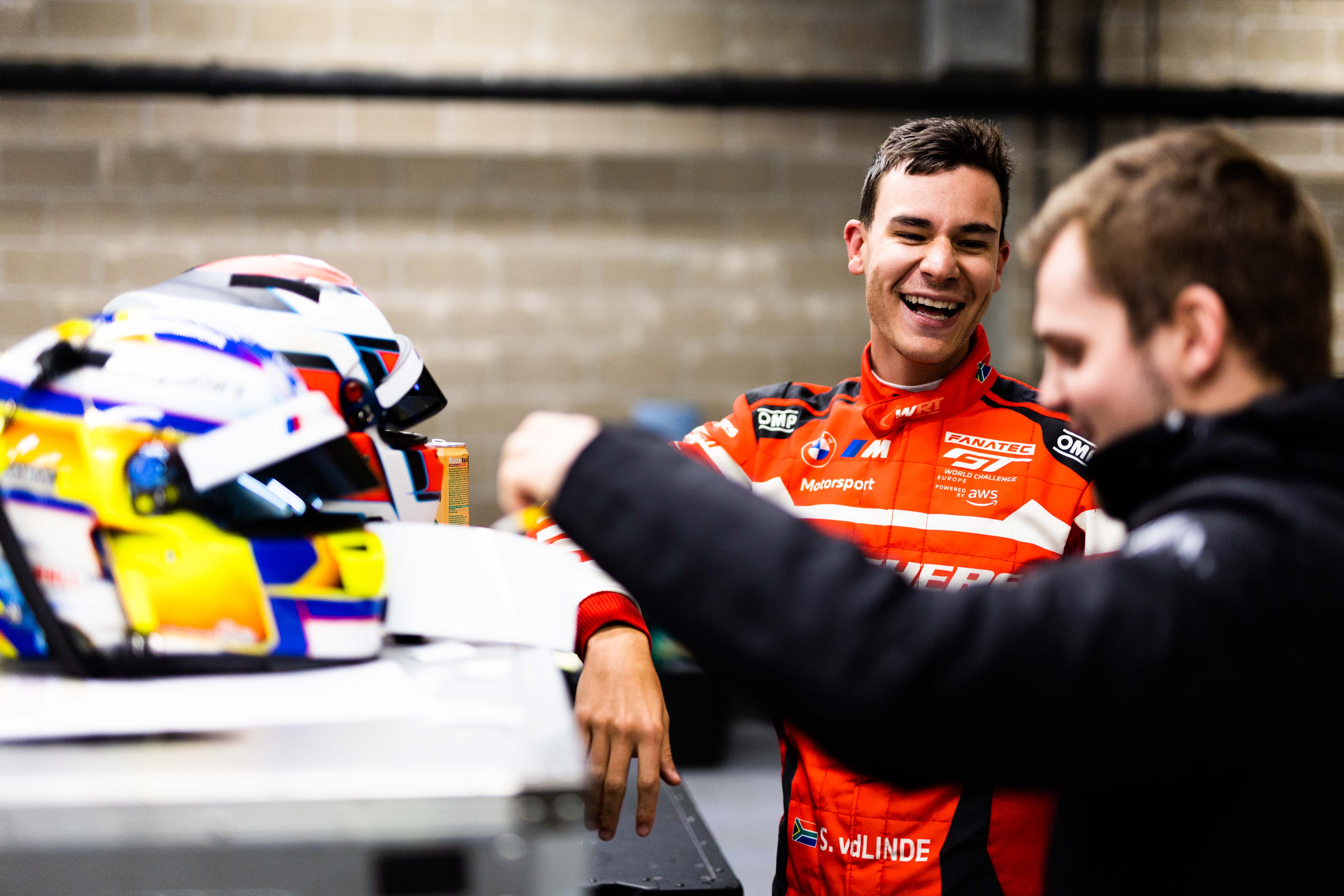 Spa-Francorchamps (BEL), 23rd to 24th May 2023. BMW M Motorsport, FANATEC GT World Challenge Europe powered by AWS, Endurance Cup. Official test days 24h Spa-Francorchamps, BMW M Team WRT, #32 BMW M4 GT3, Sheldon van der Linde (RSA), Dries Vanthoor (BEL).