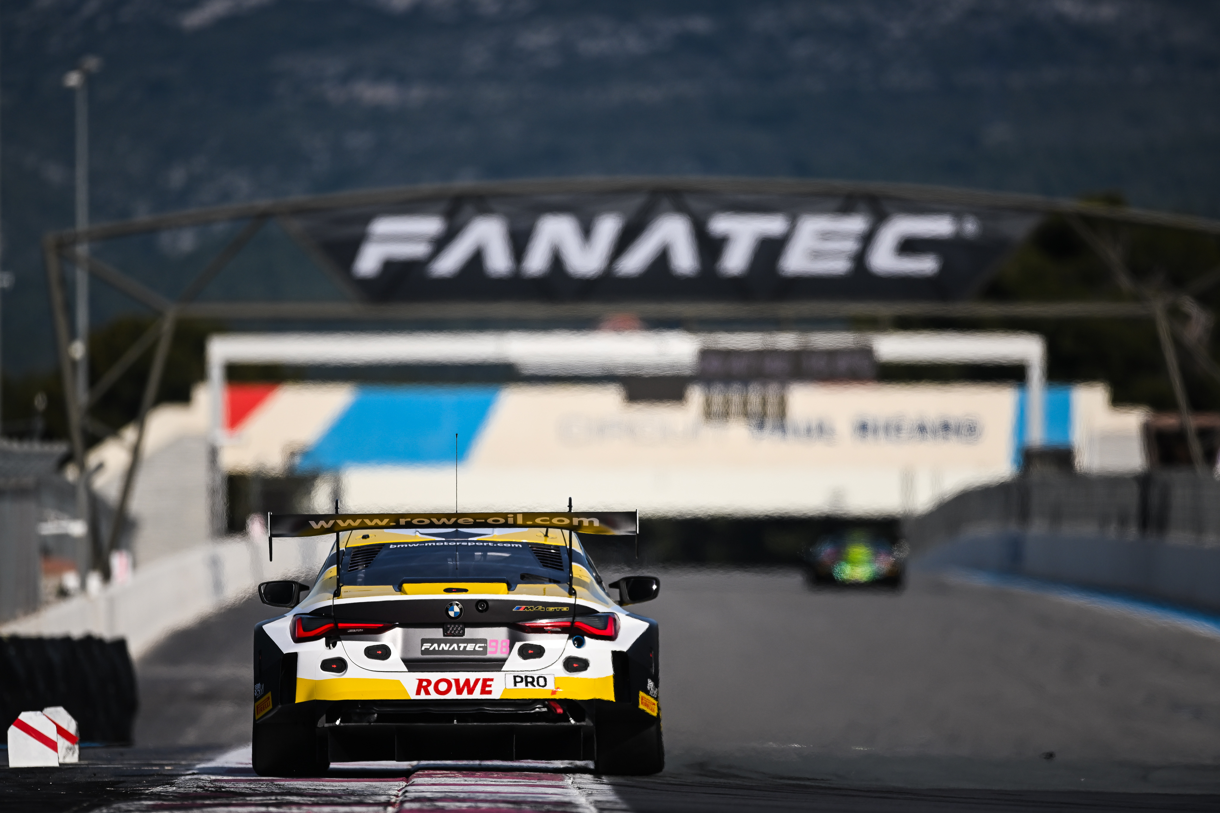 Le Castellet (FRA), 5-7 April 2024. Fanatec GT World Challenge Europe, GTWC, Circuit Paul Ricard, Endurance Cup, #98 BMW M4 GT3, ROWE Racing, Nick Yelloly, Marco Wittmann, Philipp Eng.