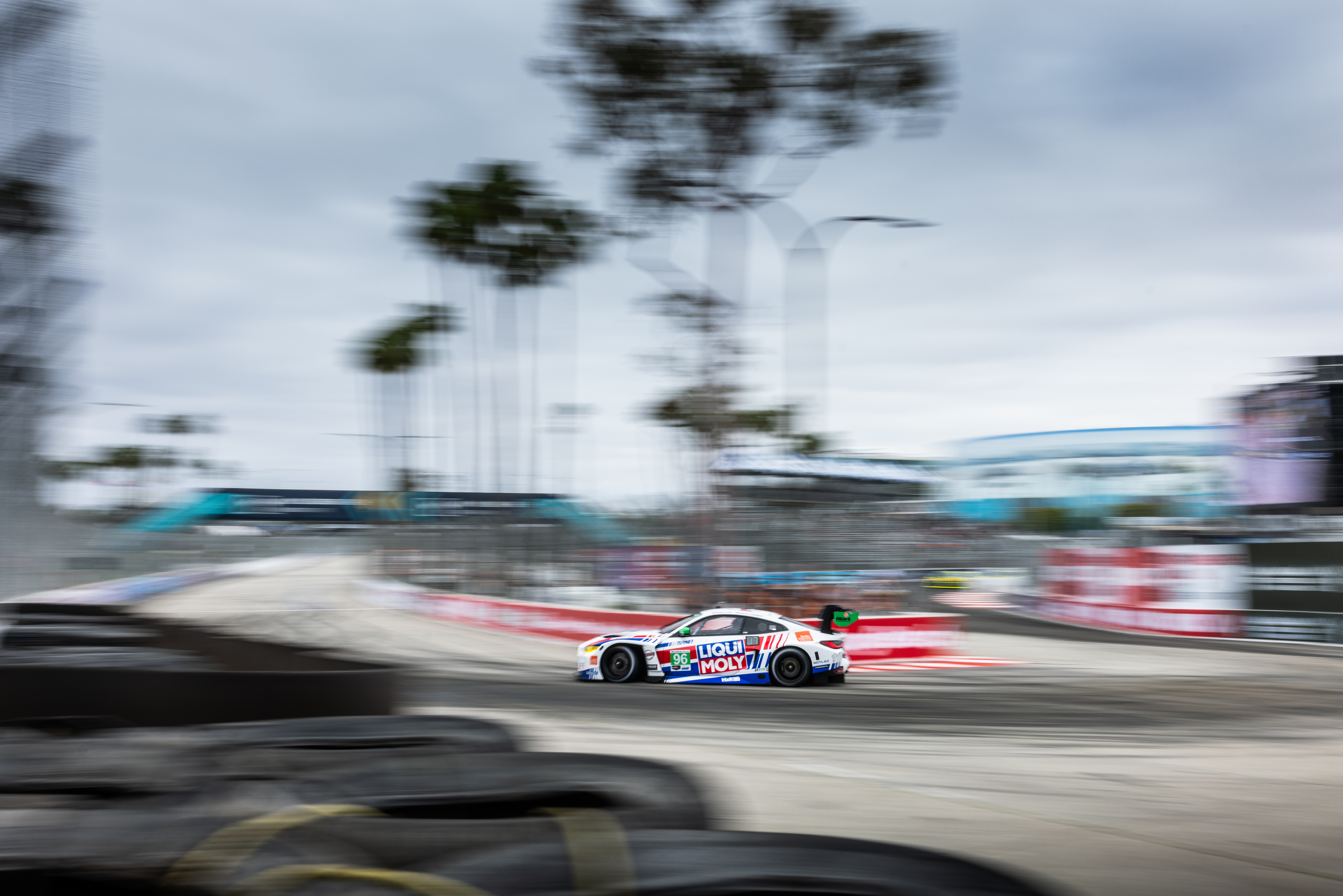 Long Beach (USA), 20-21 April 2024. IMSA WeatherTech SportsCar Championship, GTD, #96 BMW M4 GT3, Turner Motorsport, Robby Foley, Patrick Gallagher.