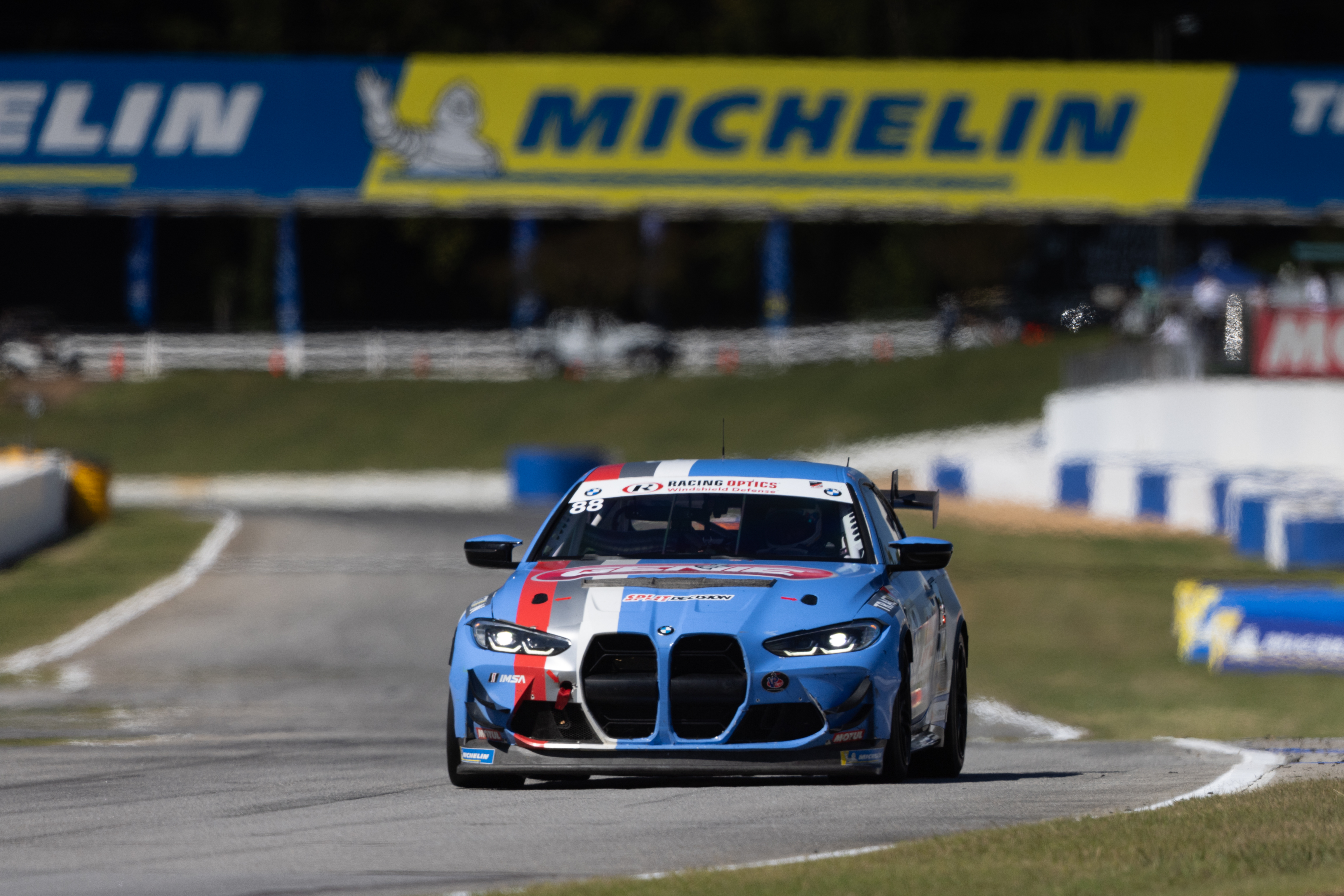 Road Atlanta (USA), 9th to 12th October 2024. BMW M Motorsport, VP Racing SportsCar Challenge, #88 BMW M4 GT4, Split Decision Motorsports, Patrick Wilmot.