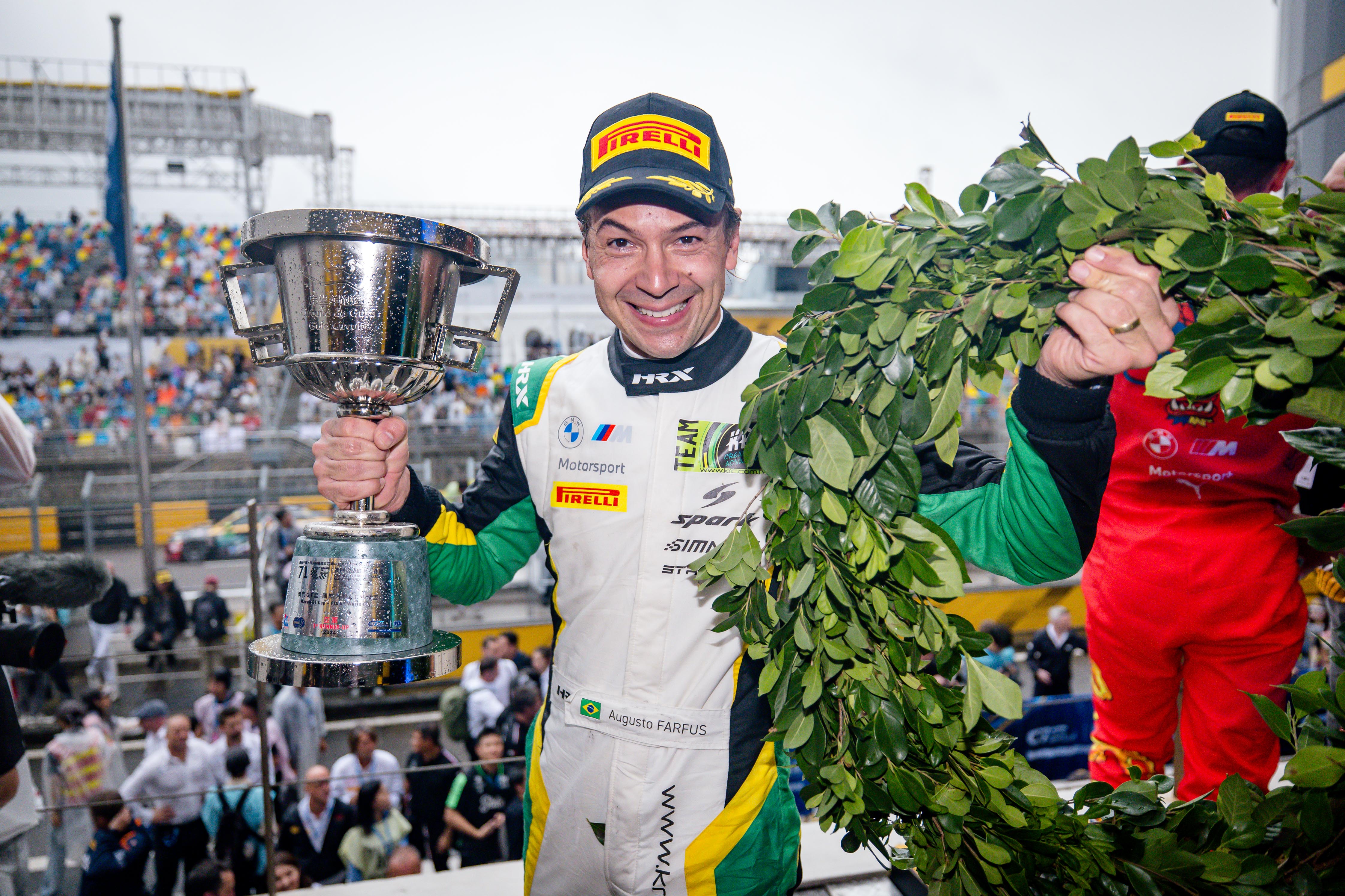 Macau (CHN), 13-17 November 2024. FIA GT World Cup, Guia Circuit, #89 BMW M4 GT3, Team KRC, Augusto Farfus.