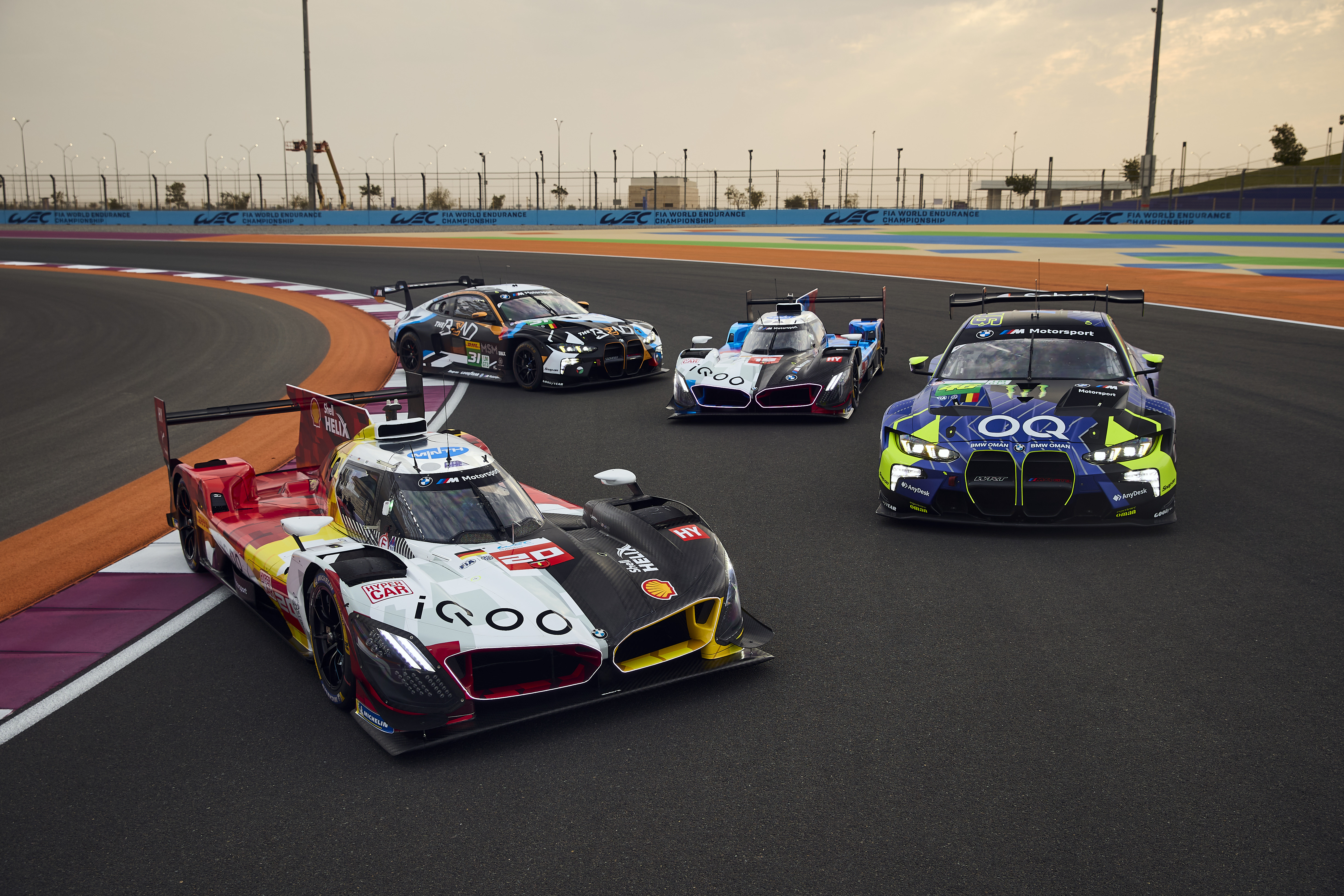 Lusail (QAT), 25th to 28th February 2025. BMW M Motorsport, FIA World Endurance Championship, FIA WEC, Qatar, BMW M Team WRT, Hypercar, LMDh, hybrid, #15 BMW M Hybrid V8, Kevin Magnussen, Raffaele Marciello, Dries Vanthoor.