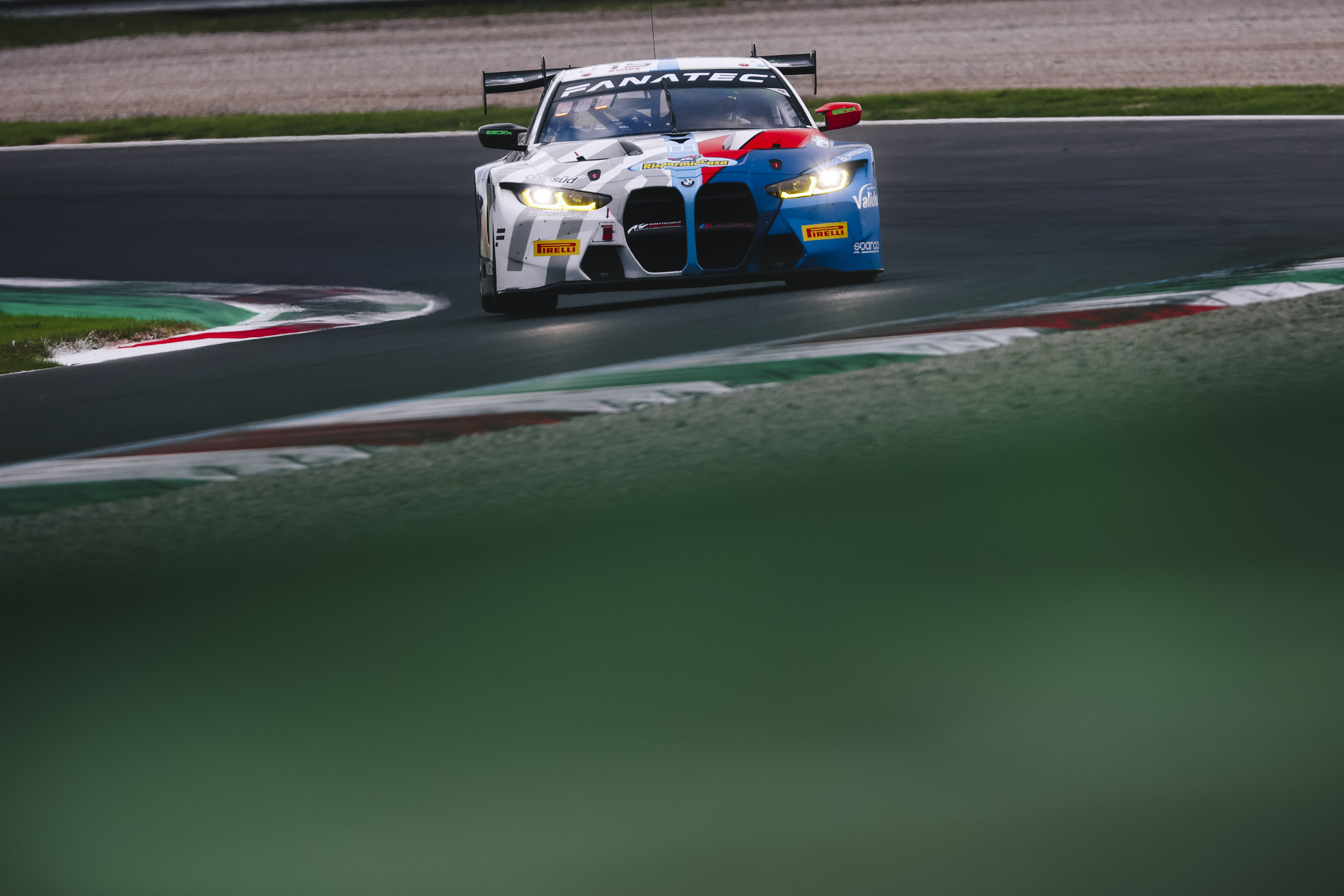 Monza (ITA), 20-22 September 2024. Fanatec GT World Challenge Europe, GTWC, Endurance Cup, BMW Italia Ceccato Racing, #15 BMW M4 GT3, Marco Cassará, Philippe Denes, Felice Jelmini.