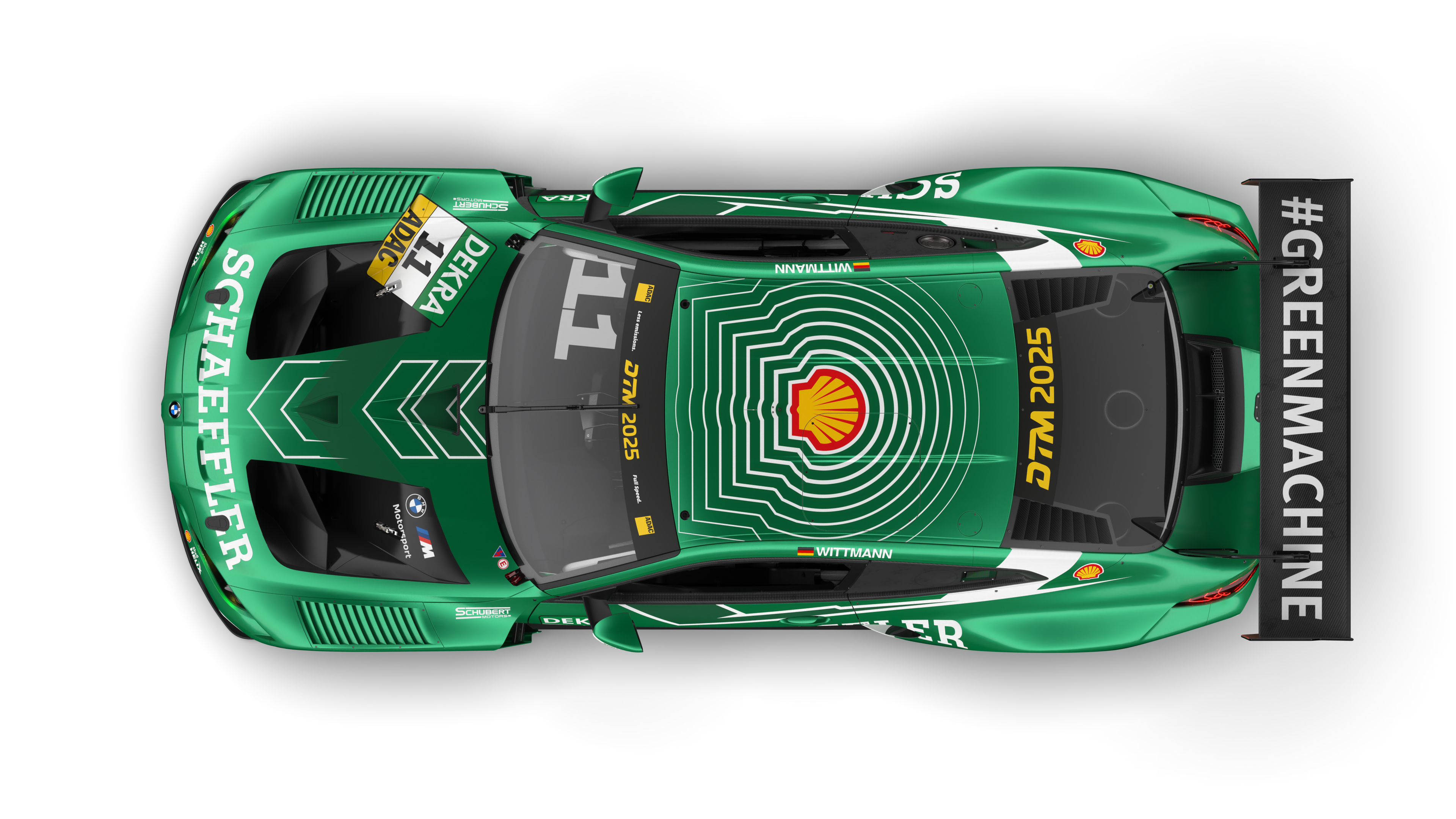 Munich (GER), 17 March 2025. DTM, Schubert Motorsport, #11 BMW M4 GT3 EVO, Schaeffler, Marco Wittmann, design, livery.