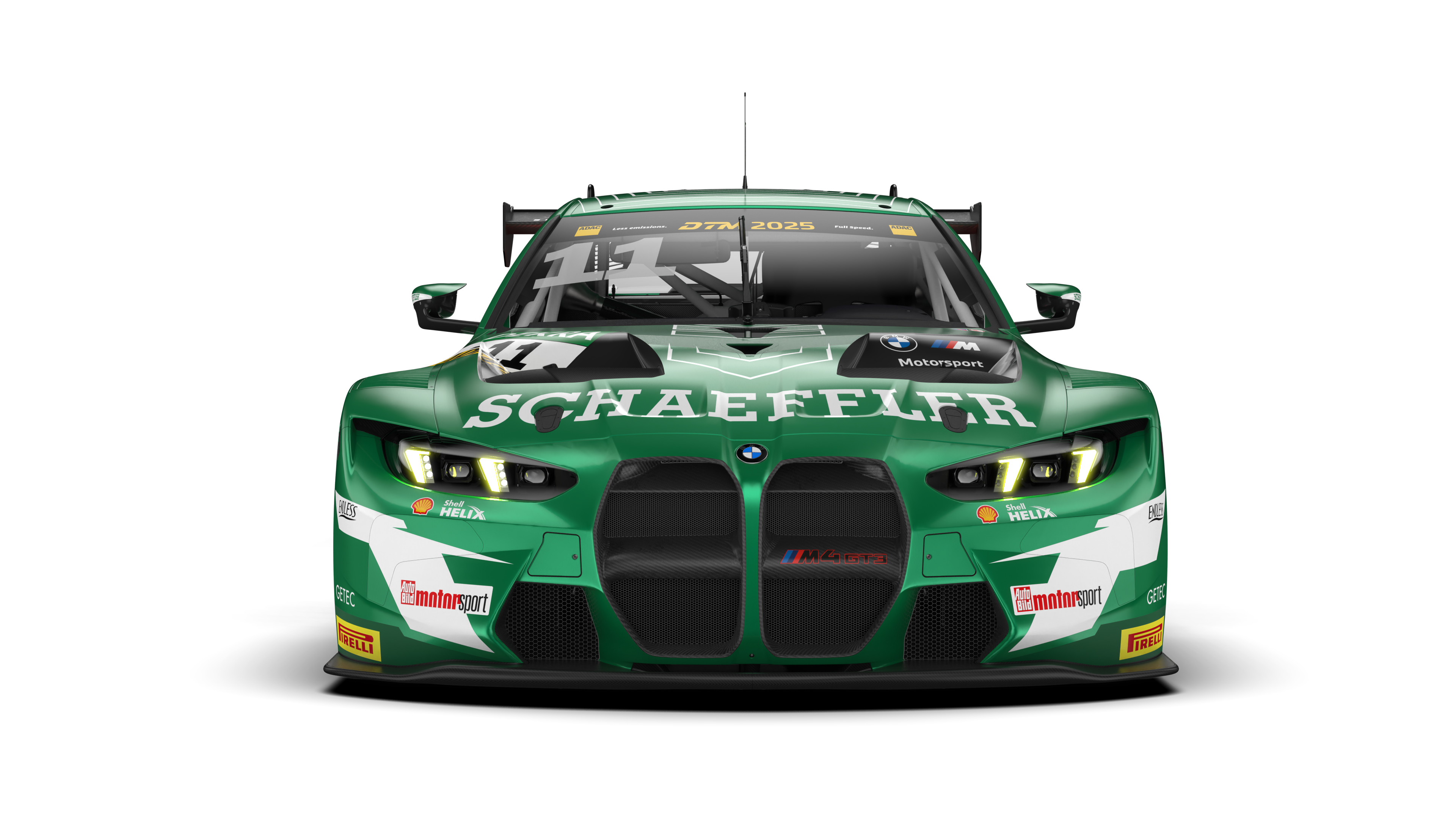 Munich (GER), 17 March 2025. DTM, Schubert Motorsport, #11 BMW M4 GT3 EVO, Schaeffler, Marco Wittmann, design, livery.