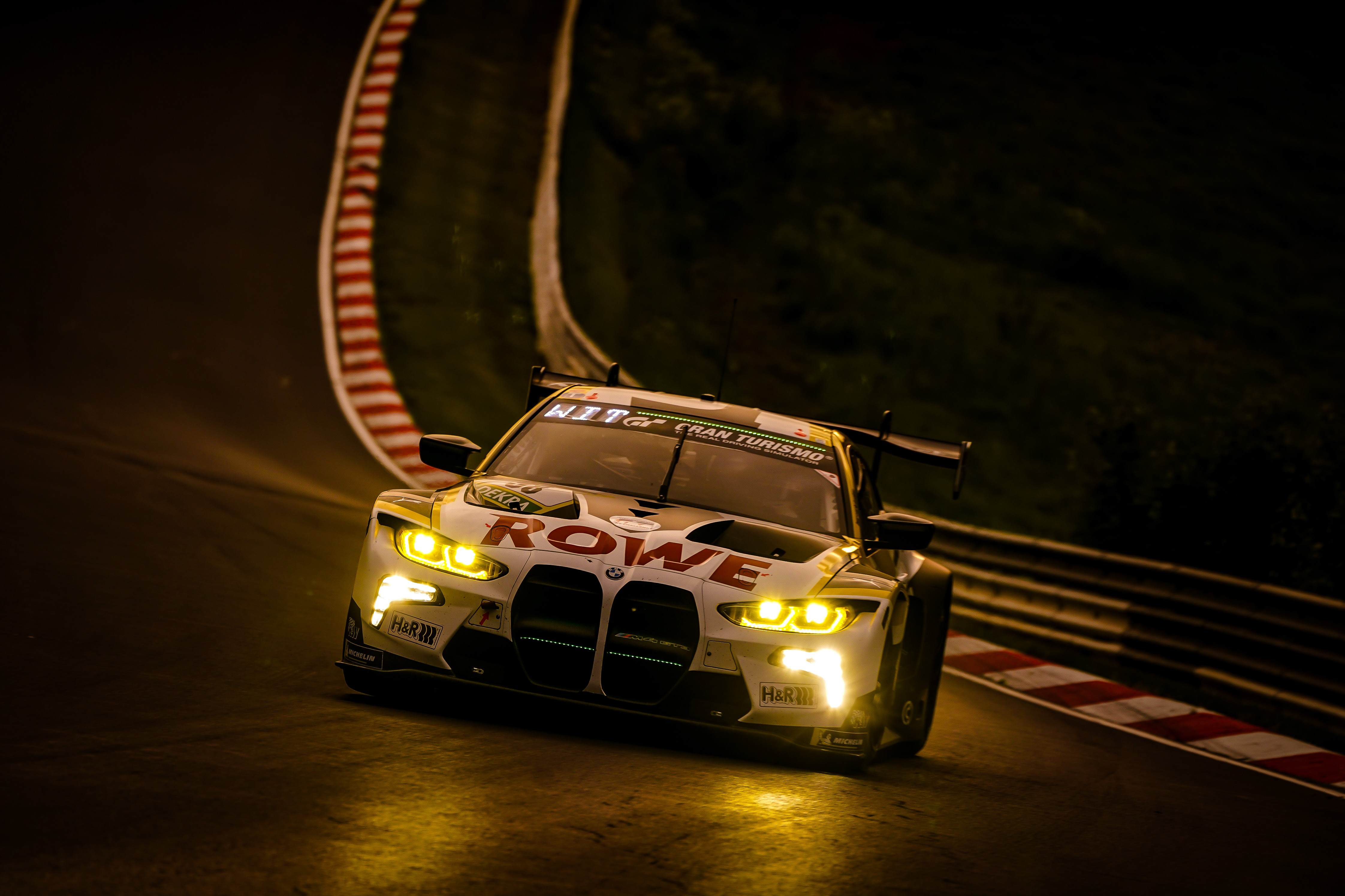 Nürburg (GER), 30th May to 2nd June 2024. BMW M Motorsport, 24h Nürburgring, Intercontinental GT Challenge IGTC, ROWE Racing, #98 BMW M4 GT3, Raffaele Marciello, Marco Wittmann, Maxime Martin, Augusto Farfus.