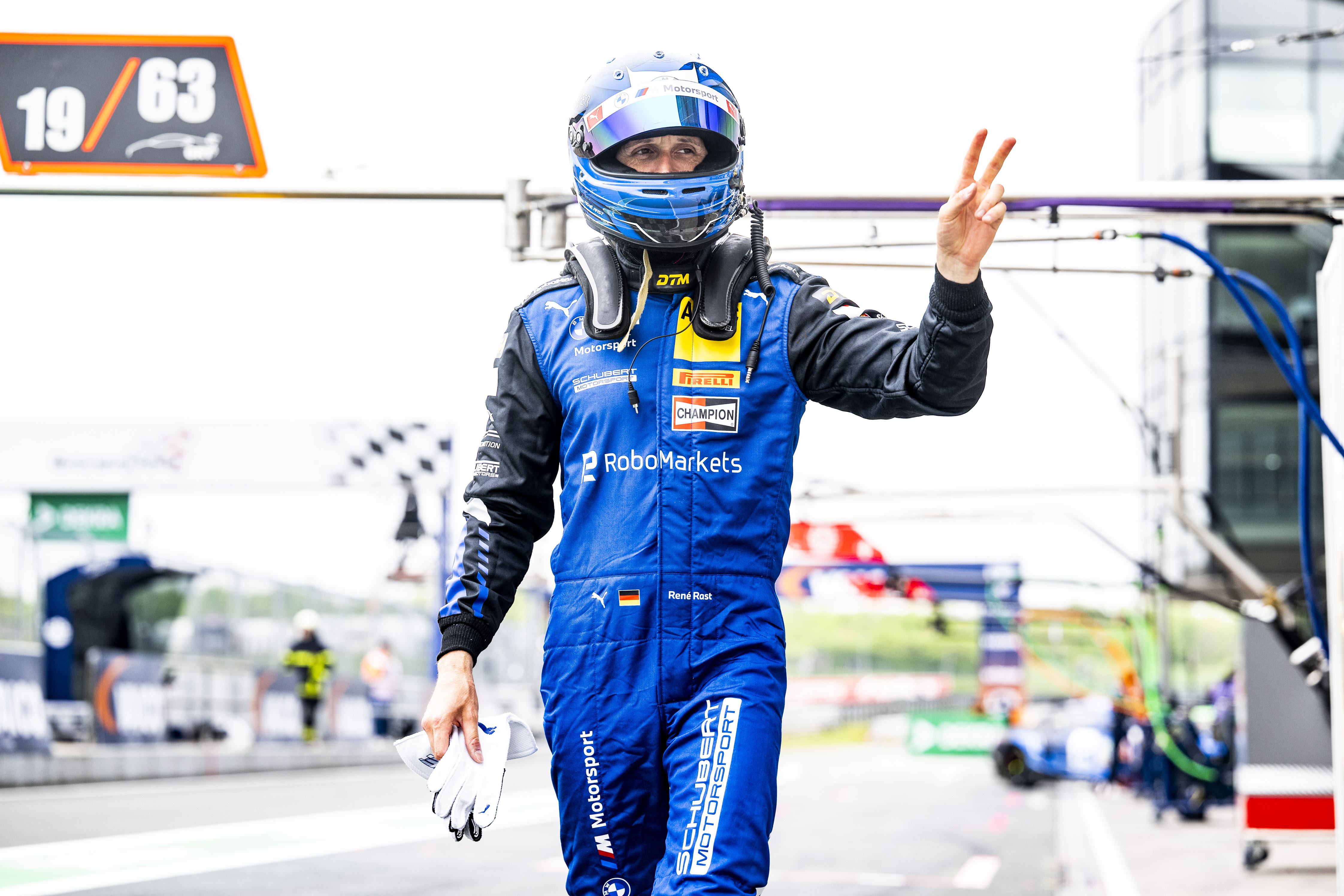 Oschersleben (GER), 25-27 April 2025. DTM, ADAC Motorsport, Schubert Motorsport, #33 BMW M4 GT3 EVO, René Rast, RoboMarkets.